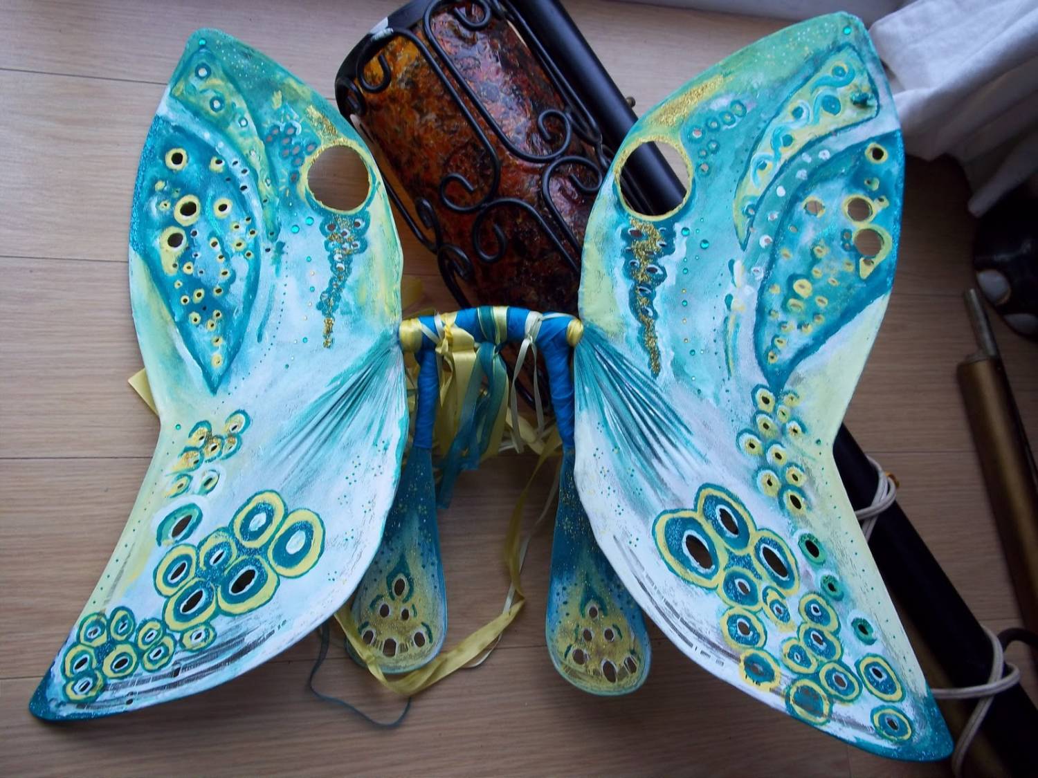 как сделать крылья для костюма феи или бабочки