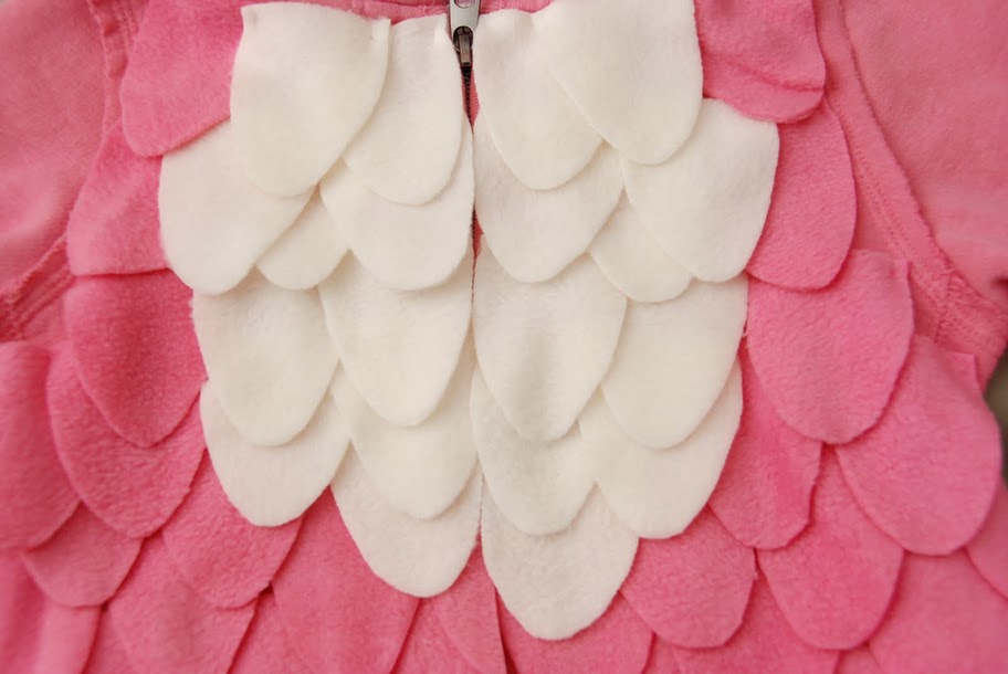 костюм розовой совы