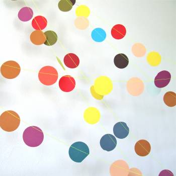 Праздничная гирлянда «Разноцветные круги»