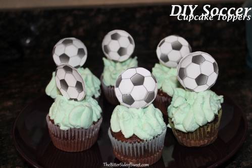 Как сделать топперы футбольные мячи на футбольный день рождения