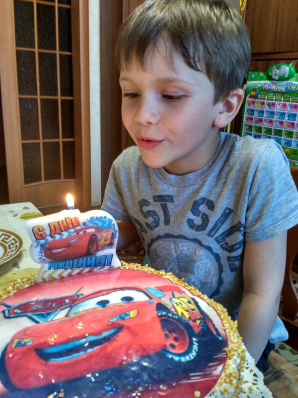 Арсению 5 лет день рождения в стиле Тачки фотографии оформления