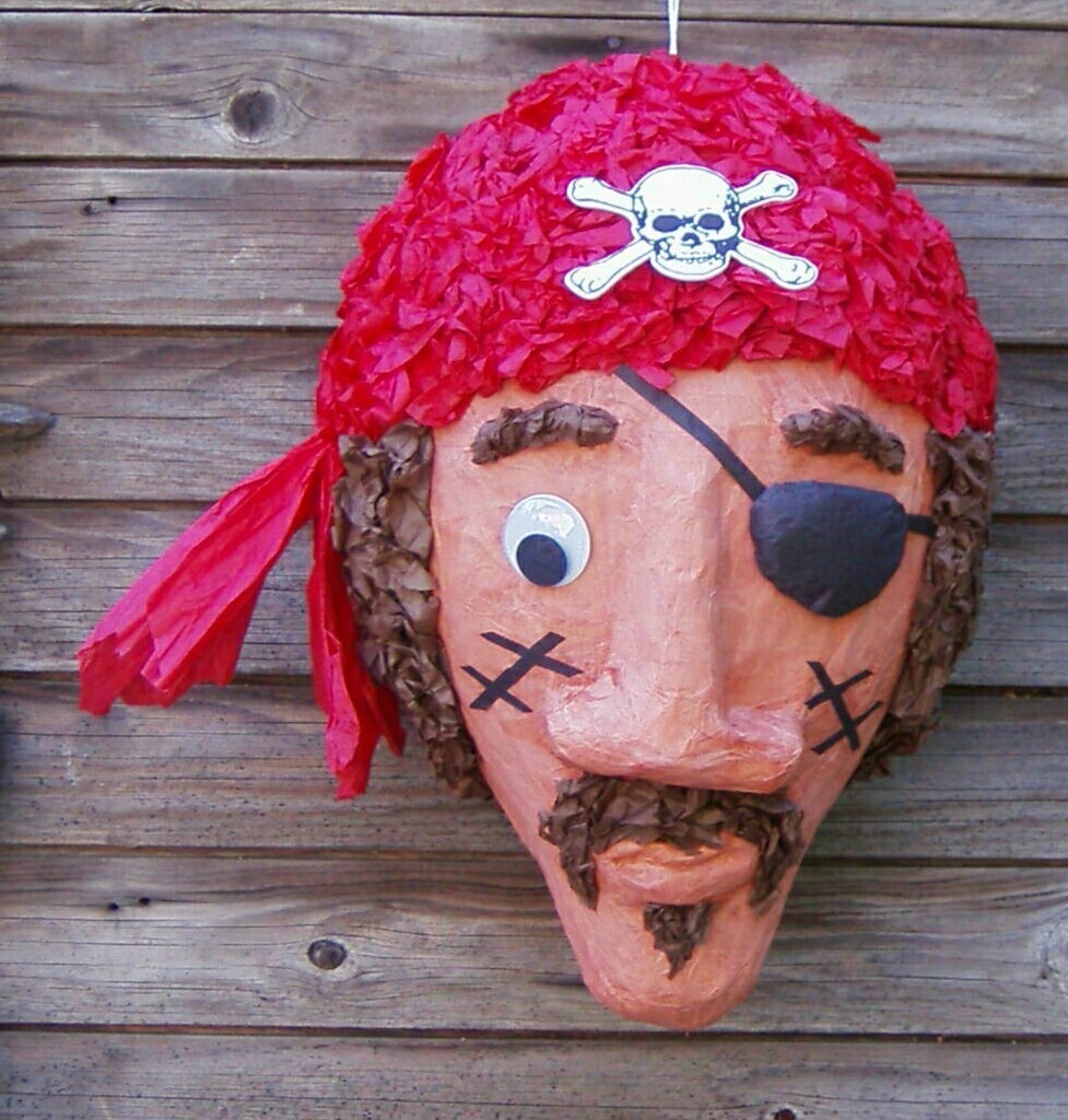 пиньята пират для пиратского дня рождения