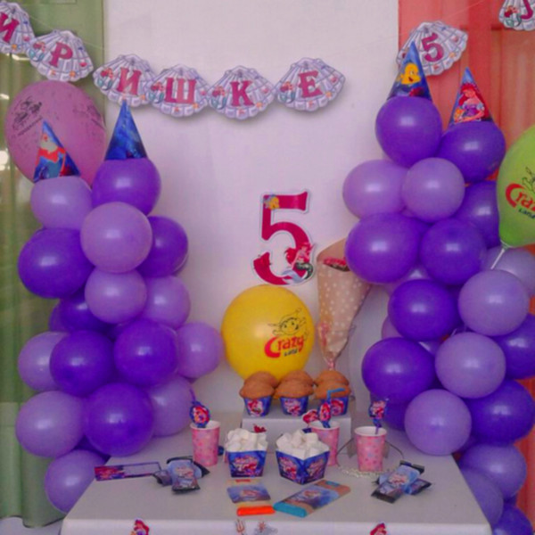 Иришке 5 лет день рождения в стиле Русалочка Ариэль фотографии оформле