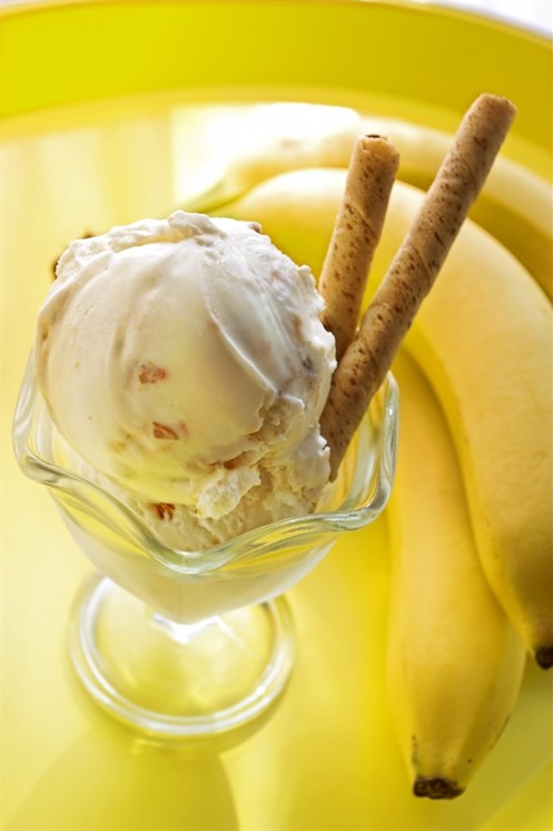 домашнее банановое мороженое