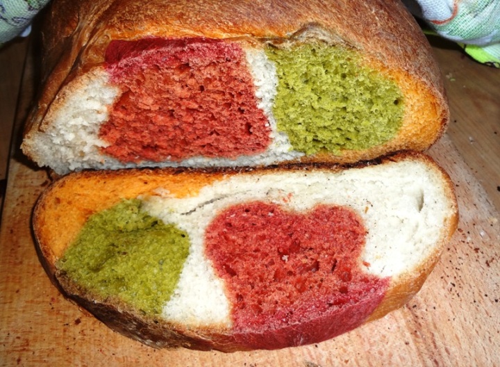 австралийский цветной хлеб рецепт