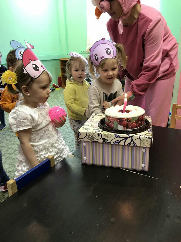 Александре 2 годика день рождения в стиле Малышарики